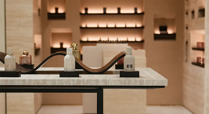 Boutique et manufacture Amouage à Mascate, Oman