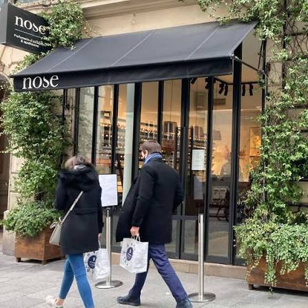 Devanture de Nose Paris, 20 rue Bachaumont