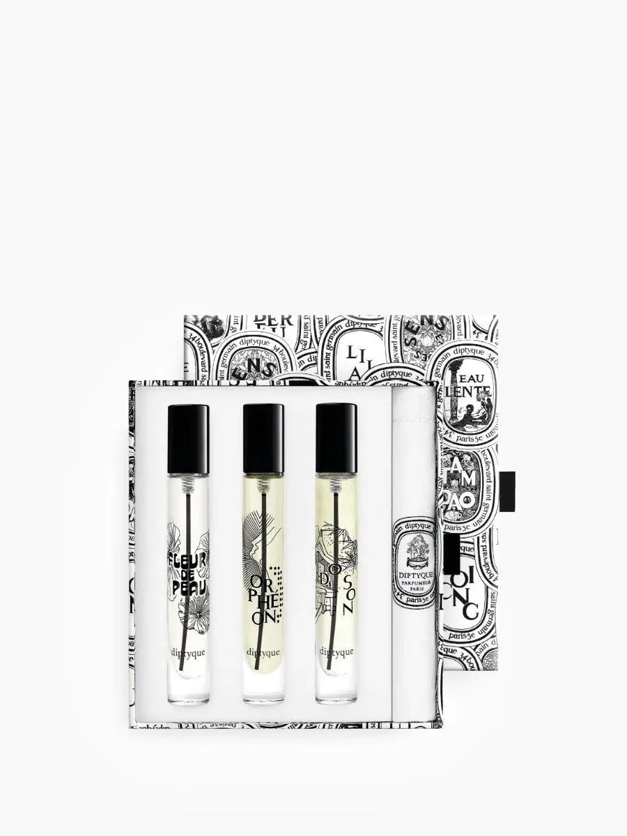 Coffret découverte 3 eaux de parfum Diptyque