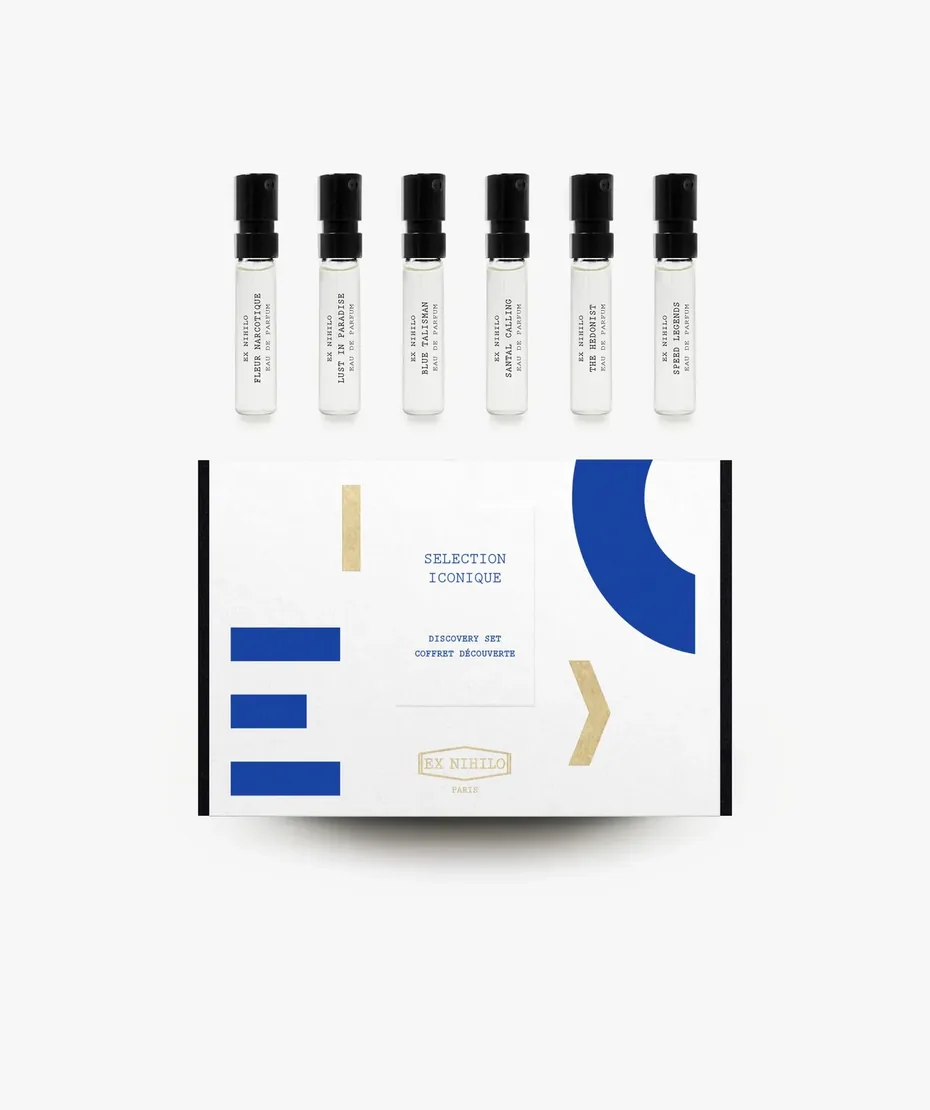 Coffret découverte Ex Nihilo avec six vaporisateurs de 2 ml