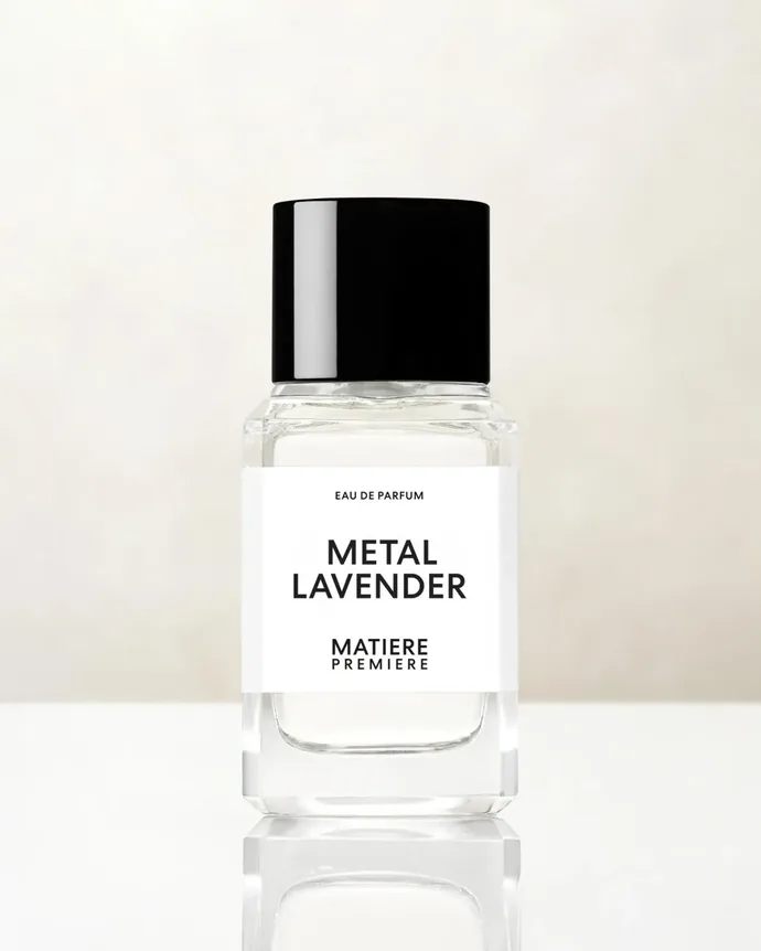 Flacon Metal Lavender Matière Première