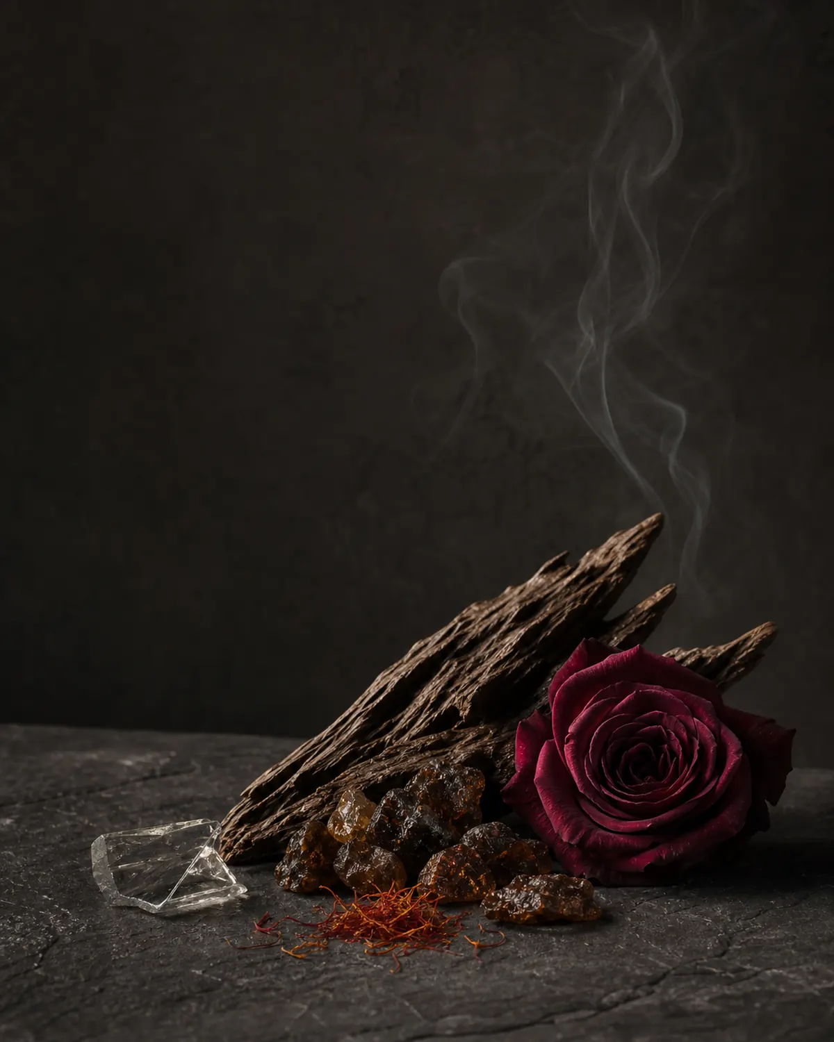 Bois d’agar, rose sombre et fumée : l’univers de l’oud
