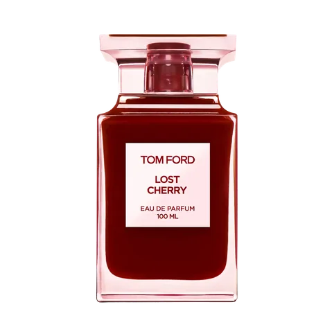 Flacon rouge de Lost Cherry Eau de Parfum de Tom Ford