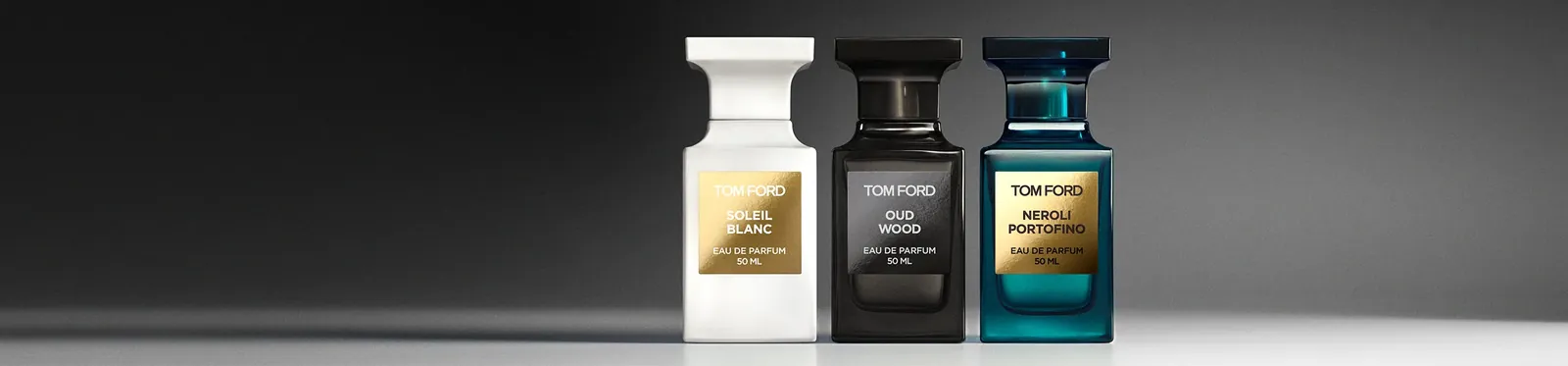 Plusieurs flacons de la collection Private Blend de Tom Ford
